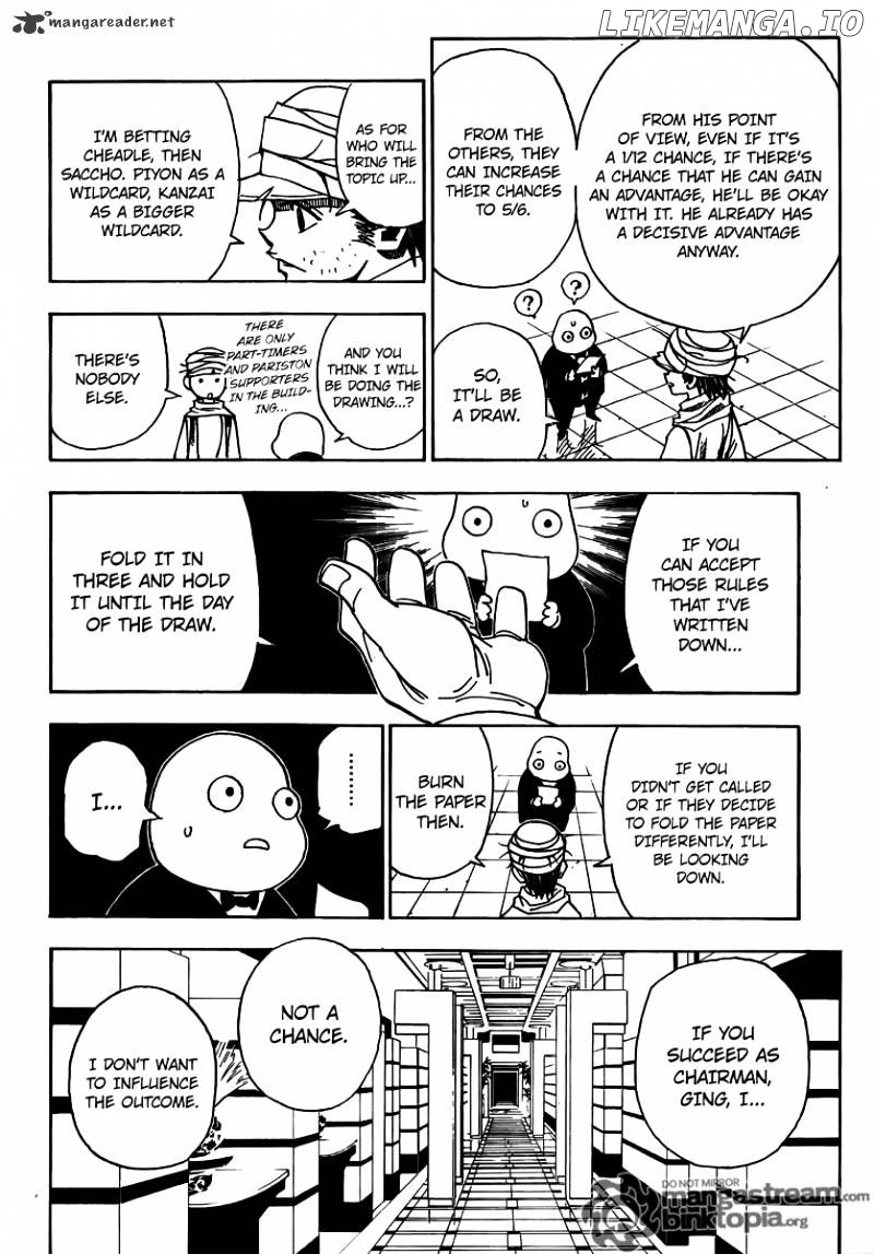 Hunter x Hunter, Chapter 320 image 06